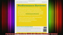 Free PDF Downlaod  Performance Reviews HBR 20Minute Manager Series  DOWNLOAD ONLINE