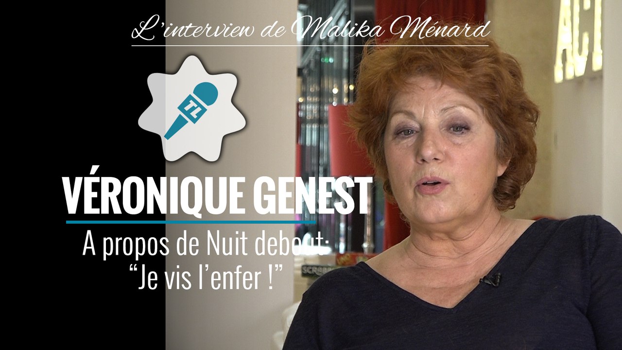 Nuit debout, Julie Lescaut, Nicolas Sarkozy... Véronique Genest se confie à Malika Ménard