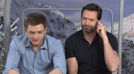 Hugh Jackman à propos d'Eddie The Eagle : "Ce type était un peu cinglé, mais..."