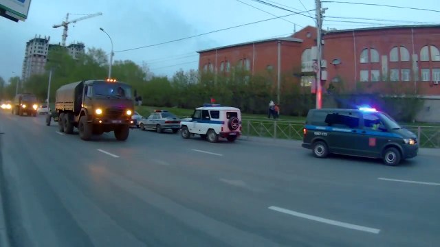 Пушка уехала в Новосибирске