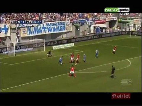 0-1 Jurgen Locadia Goal HD - PEC Zwolle 0-1 PSV - 08.05.2016 HD