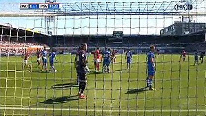 Luuk de Jong Goal HD - Zwolle 0-2 Psv Eindhoven - 08-05-2016