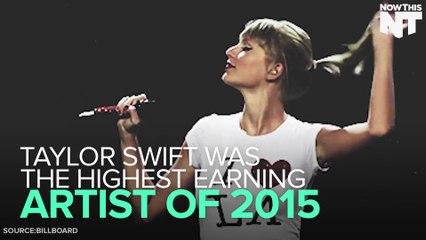 Tay Swift Is The Highest Earning Artist In 2015