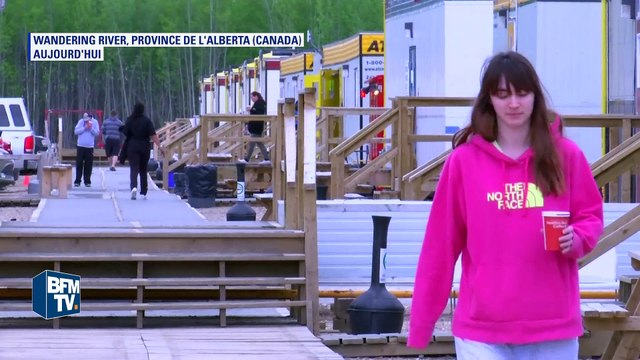 Au Canada, les sinistrés du feu tentent de s'organiser