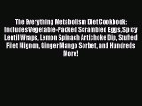 [Read Book] The Everything Metabolism Diet Cookbook: Includes Vegetable-Packed Scrambled Eggs