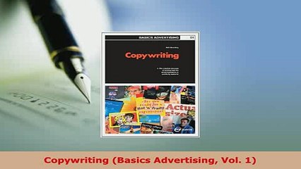 PDF  Copywriting Basics Advertising Vol 1 Free Books