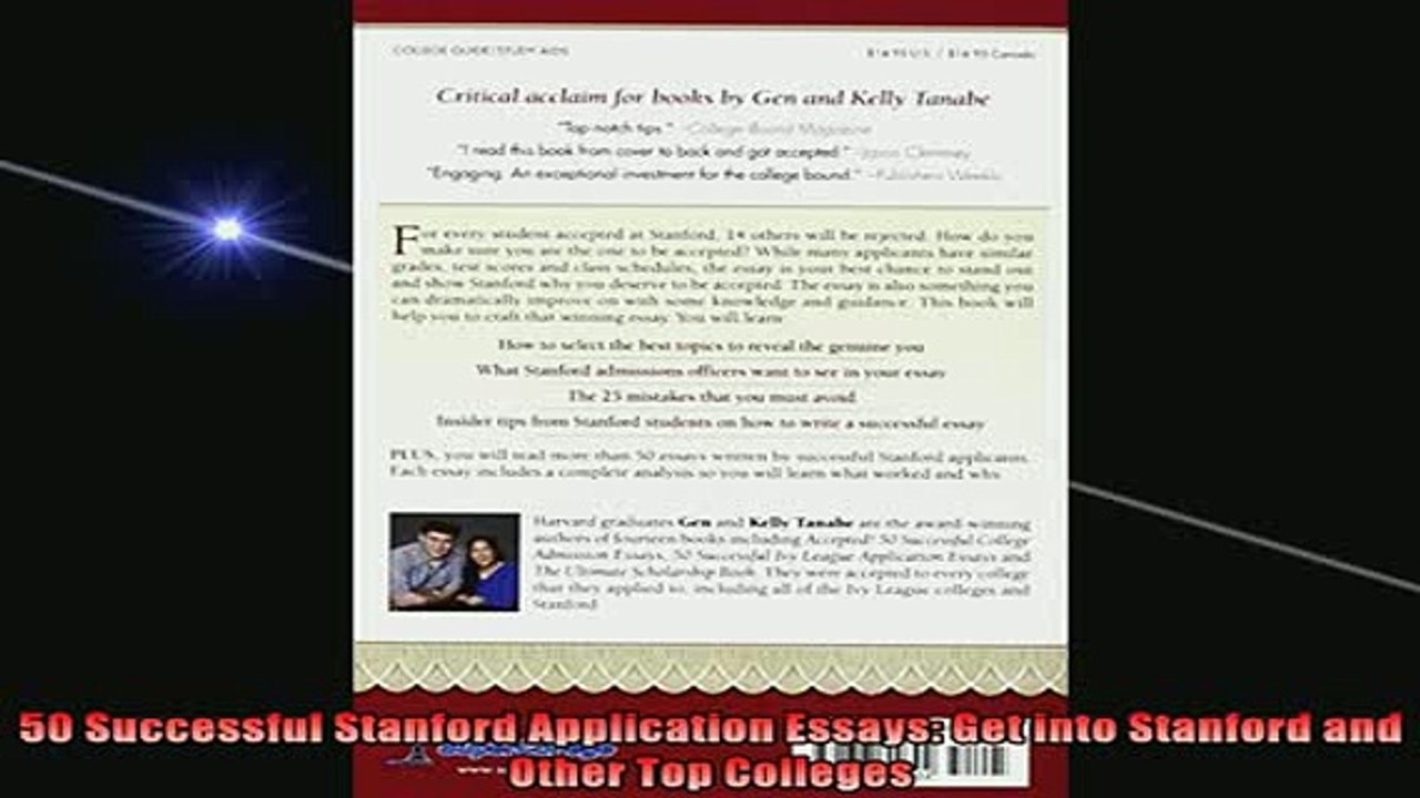 Free Full PDF Downlaod  50 Successful Stanford Application Essays Get into Stanford and Other Top Colleges Full Ebook Online Free