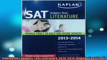 Free Full PDF Downlaod  Kaplan SAT Subject Test Literature 20132014 Kaplan Test Prep Full Free