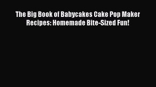 [Read Book] The Big Book of Babycakes Cake Pop Maker Recipes: Homemade Bite-Sized Fun!  Read