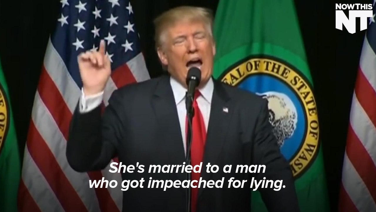 Trump Attacks Bill Clinton