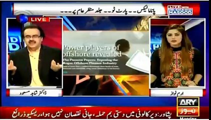 What willbe the Effect of  Panama Leaks on Pakistan's Economy ...Watch Dr.Shahid masood reply