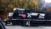 Norfolk Southern Train in Congo, WV (10-28-15)