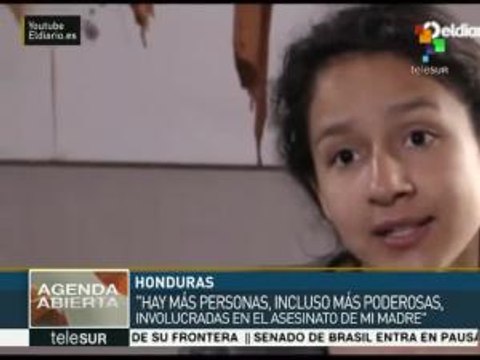 Honduras: hija de líder asesinada denuncia alianza Empresas-Policía