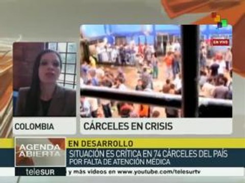 Denuncian ONG que presos de Colombia sufren violaciones a sus DDHH