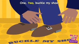 One, Two, Buckle My Shoe Animated Mother Goose Club Playhouse Kids Song