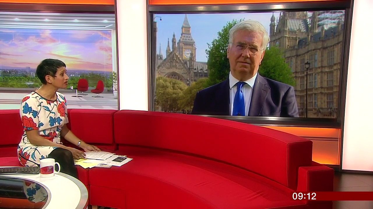 Does Michael Fallon trust Sadiq Khan? BBC News