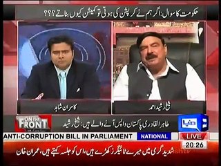 Aaj main 3 baar speaker k pas gia lekin unho ne mera mic nahi khola - Shaikh Rasheed