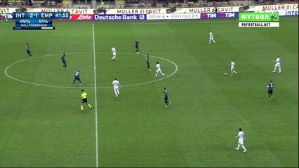 Inter-Empoli Jovetic passive defending 2