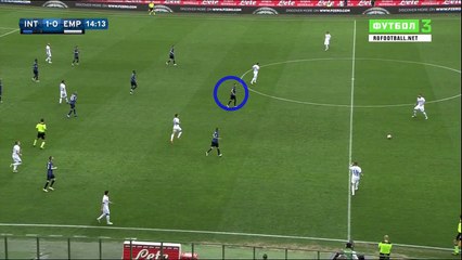 Inter-Empoli Jovetic, Icardi defending mistake