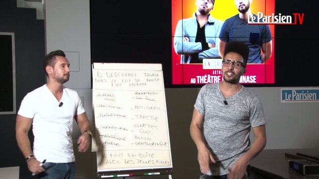 Odah et Dako, les rois de l'impro au Parisien