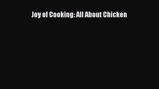 [Read Book] Joy of Cooking: All About Chicken  EBook