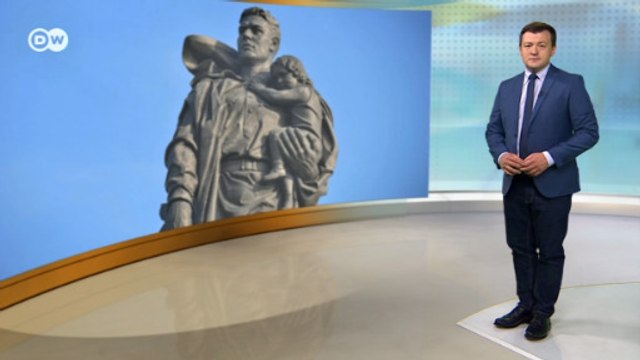 Кто приходит 9 мая в Трептов-парк? - DW Новости (09.05.2016)