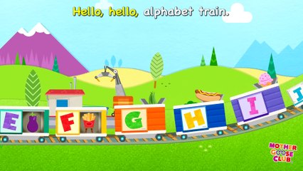 Alphabet Train Food Train - Mother Goose Club Rhymes for Kids