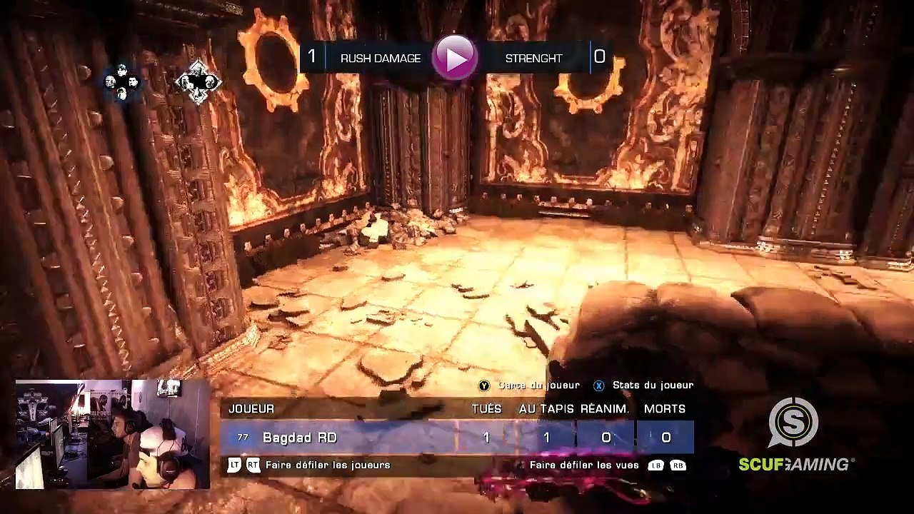 SFCO Gears of War #1 / WB 1/4 de Finales : Rush Damage VS Strength