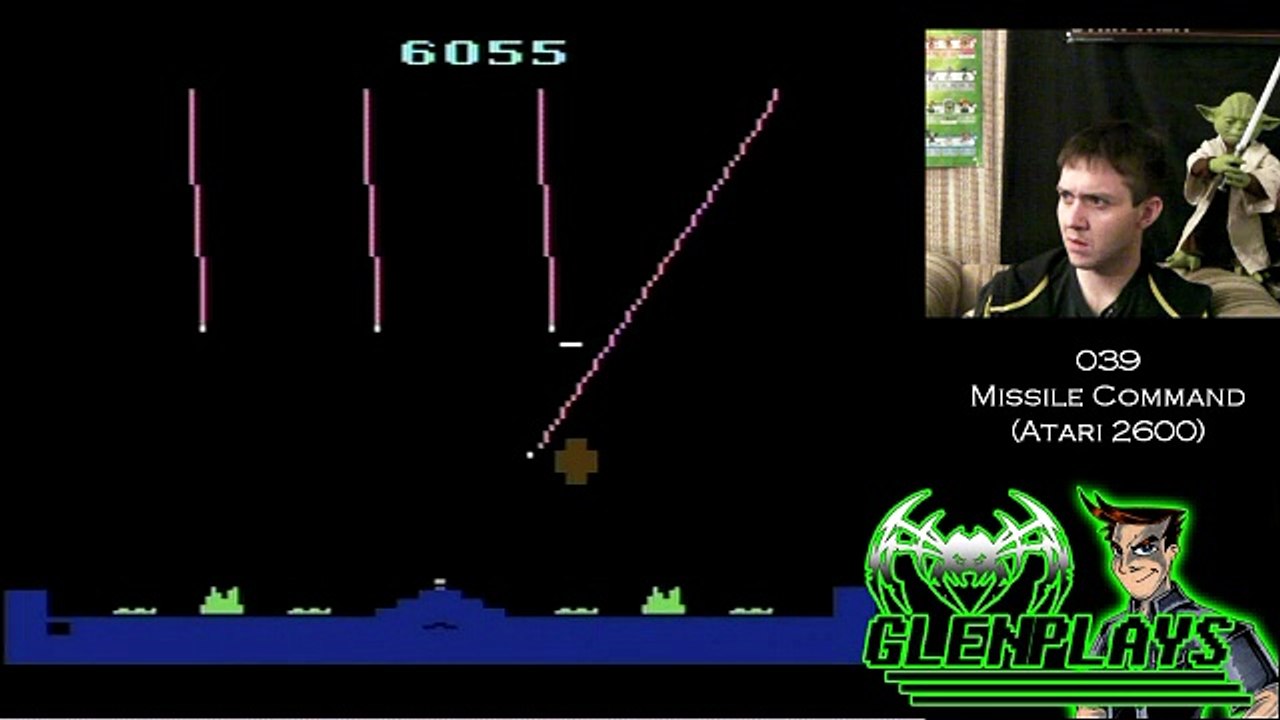 Glenplays:  Missile Command (Atari 2600)