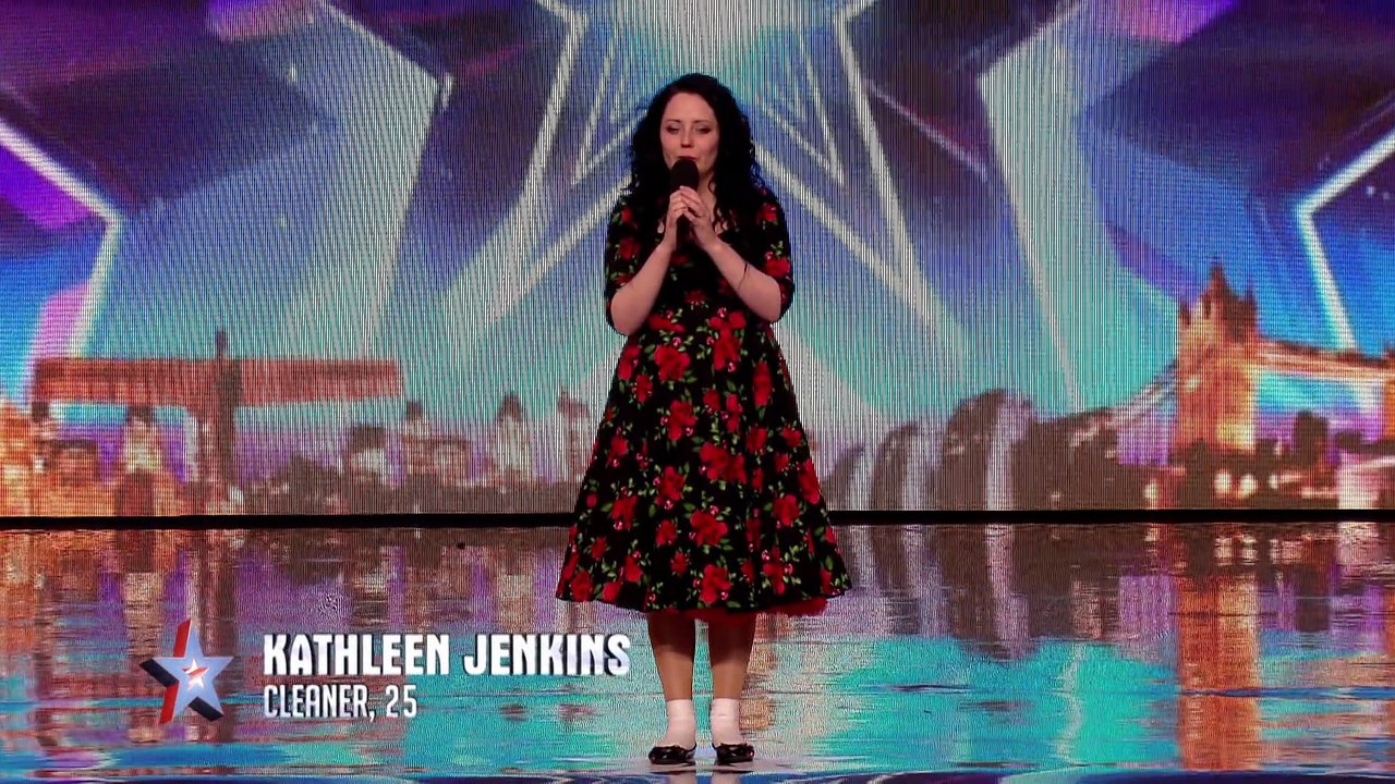 Wild Horses can’t keep Kathleen Jenkins from singing _ Week 3 Auditions _ Britain’s Got Talent 2016