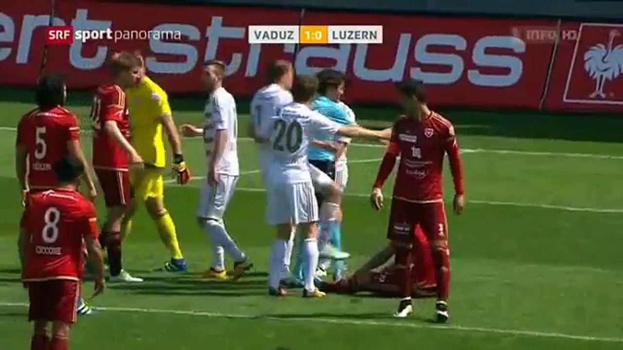 FC Vaduz 1:1 FC Luzern 08.05.16 (32.Runde 2015/16)