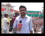 Zauq Ahmed Live reporting 20th PTI Yom-e-Tases  (24-04-2016) (Channel 5)