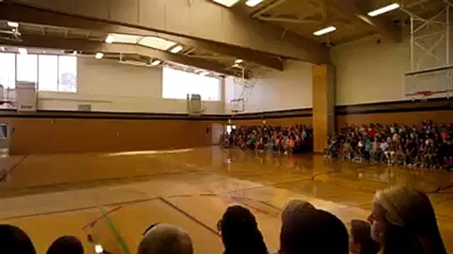 This Is Unbelievable! Whale Makes Huge Splash in School Gymnasium