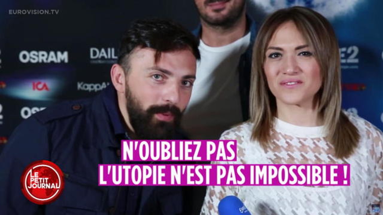 Les discours pleins d'amour des candidats à L'Eurovision - Le Petit Journal du 09/05 - CANAL+