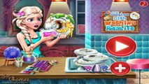 Elsa Dish Washing Realife - Disney Princess Frozen Game For Kids