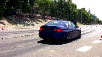 BMW F10 M5 Vs. Fiat Punto GT Turbo