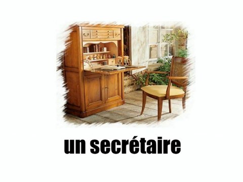 Learn French - Les meubles vol1