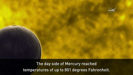 Mercury moves across the face of the sun
