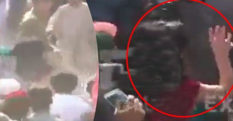 Misbehabe with Model Girl in PTI Peshawar Jalsa: Who is behind Aini Khan? watch