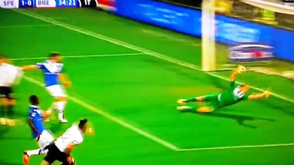 Spezia Brescia 1- 0 SCIAUDONE GOAL 09-05-2016 HD