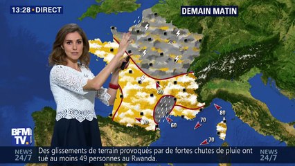 2016 05 09 13H27 FANNY AGOSTINI pour LA METEO de BFM TV
