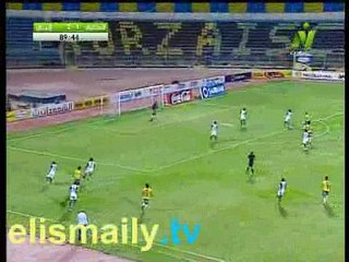 هدف تعادل الاسماعيلى الثانى فى شباك انبى