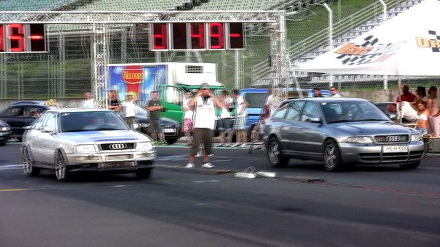 Audi A4 Avant Biturbo Vs. Audi S2 Coupe Turbo 700 HP