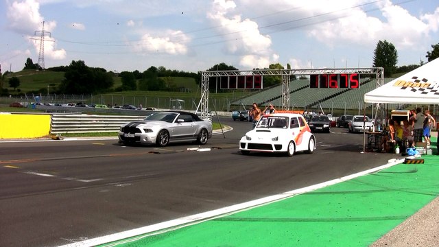 Ford Mustang Shelby GT 500 Vs. Fiat 126P Turbo