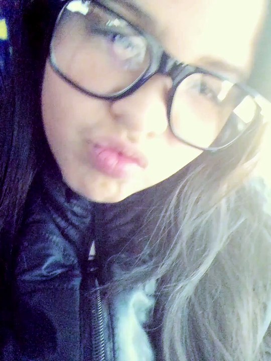 con lentes 