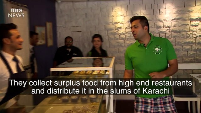 Robin Hood Army feeds Pakistan poor - BBC News