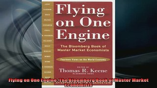 READ book  Flying on One Engine The Bloomberg Book of Master Market Economists  BOOK ONLINE