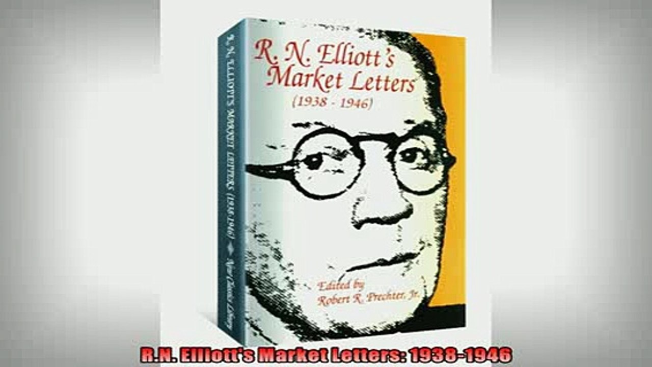 READ book  RN Elliotts Market Letters 19381946  FREE BOOOK ONLINE