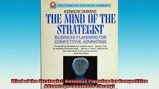 READ book  Mind of the Strategist Business Planning for Competitive Advantage Business Library  FREE BOOOK ONLINE