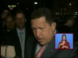 Presidente Hugo Chávez llega a Moscú